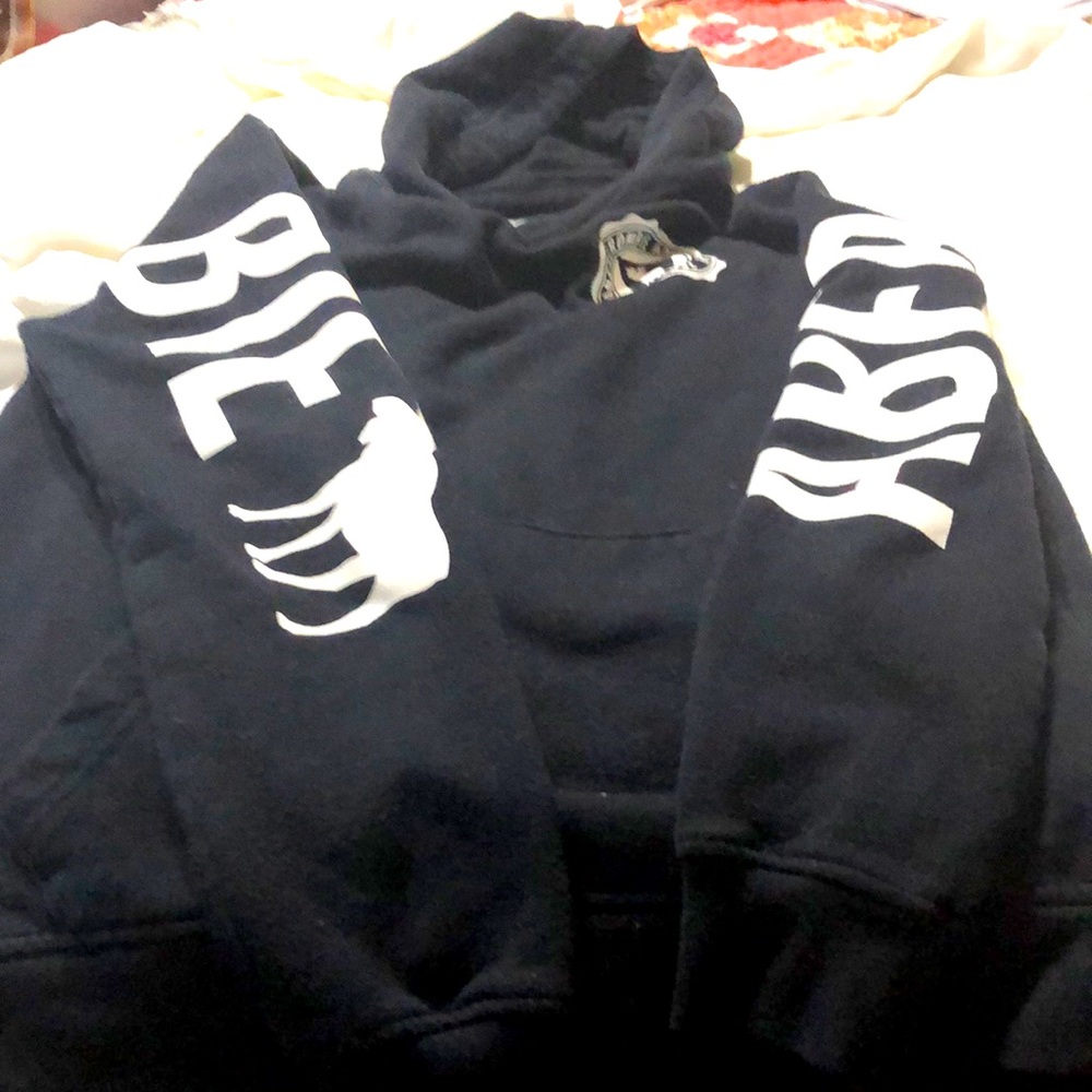 Abercrombie Boys Black/White Hoodie……BUNDLE AND SAVE